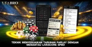 Teknik Menyesuaikan Taruhan Parlay dengan Memantau Livescore SPBO