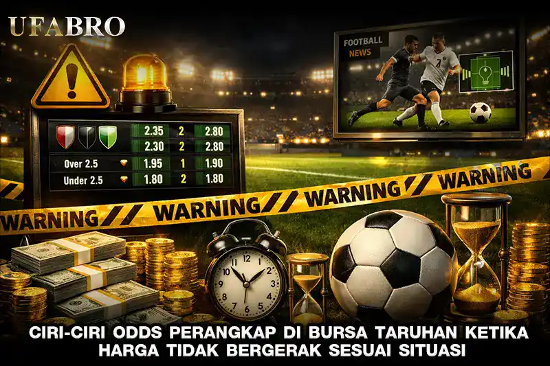 Ciri-Ciri Odds Perangkap di Bursa Taruhan Ketika Harga Tidak Bergerak